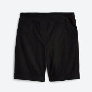 Fia Pull On Short with Front Pockets and Cuffed Hem